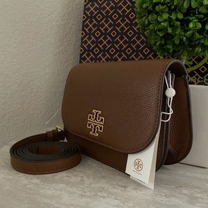 Tory Burch britten small saddle Crossbody